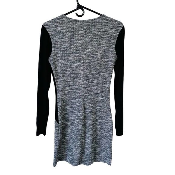 KAIN Label womens gray colorblock knit sweater sheath dress size small s - Picture 8 of 12